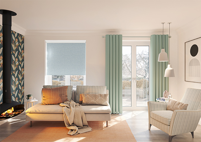 Ditsy Meadow, Eggshell - Twist&Fit Roller Blind - Image 8